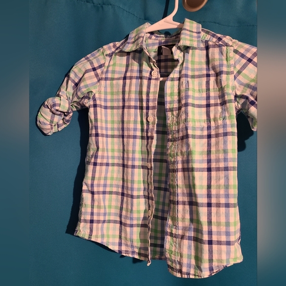 The Children's Place Other - Toddler Boys Button Up Shirt-5T